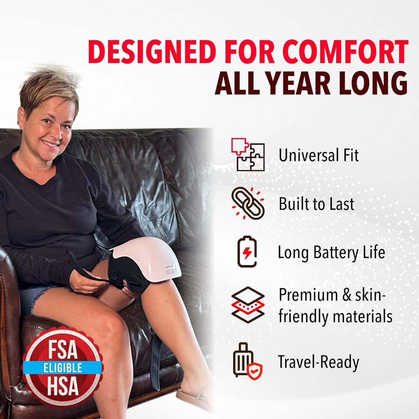 Velure™ Heated Knee Relief System