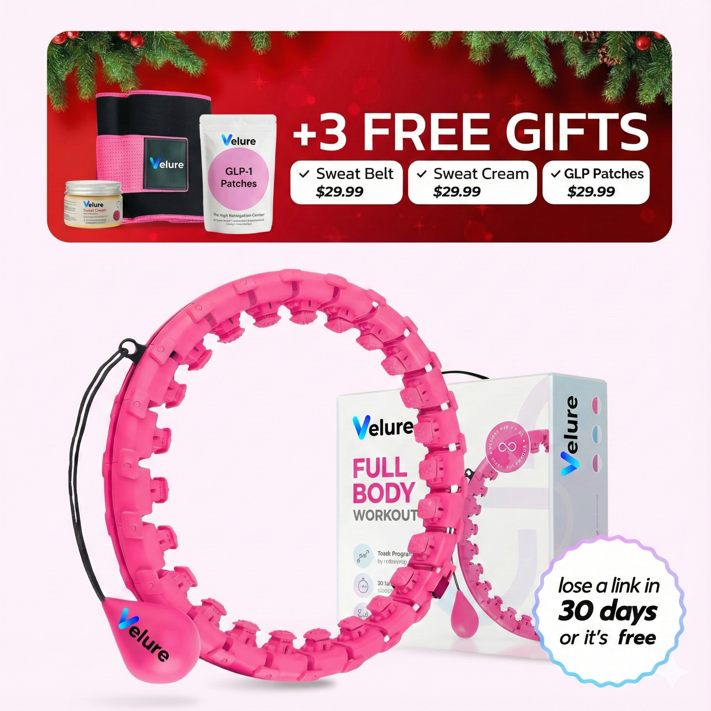 Velure Infinity Ring + 30 Day Waist Protocol